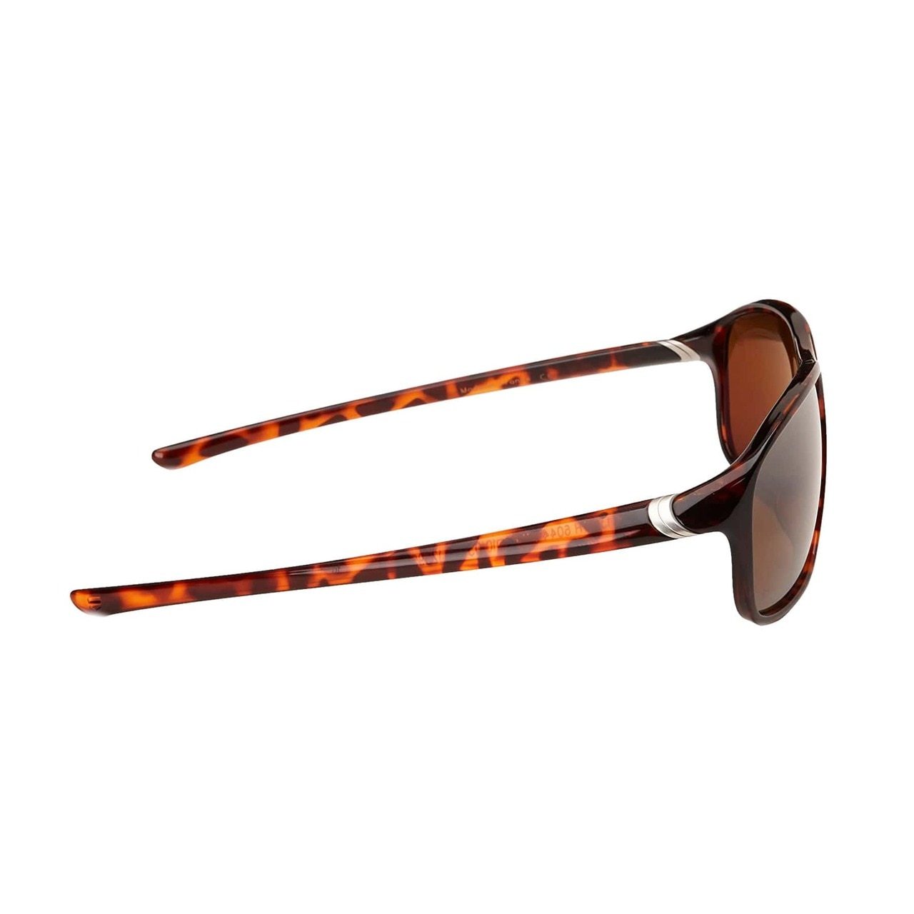 TAG Heuer 6044-211 sunglasses featuring a tortoise frame and brown outdoor lenses, designed for men with a rectangular shape.